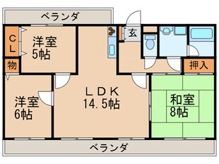 グランドハイリス上社の物件間取画像